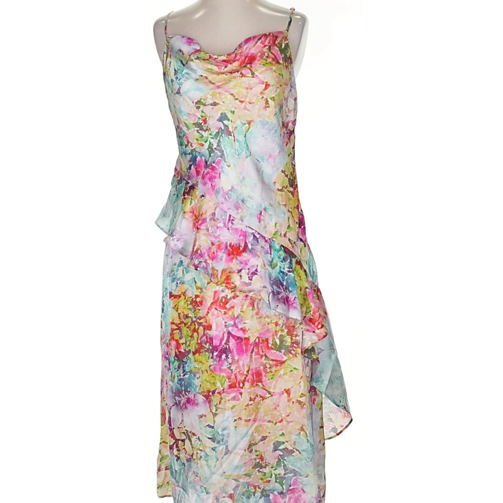 NWT Laundry By Shelli Segal size 6 Multicolor Dress
